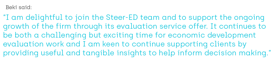 Rebecca Edwards joins Steer Economic Development