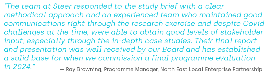 LGF and EZ Programmes Interim Evaluation Steer ED